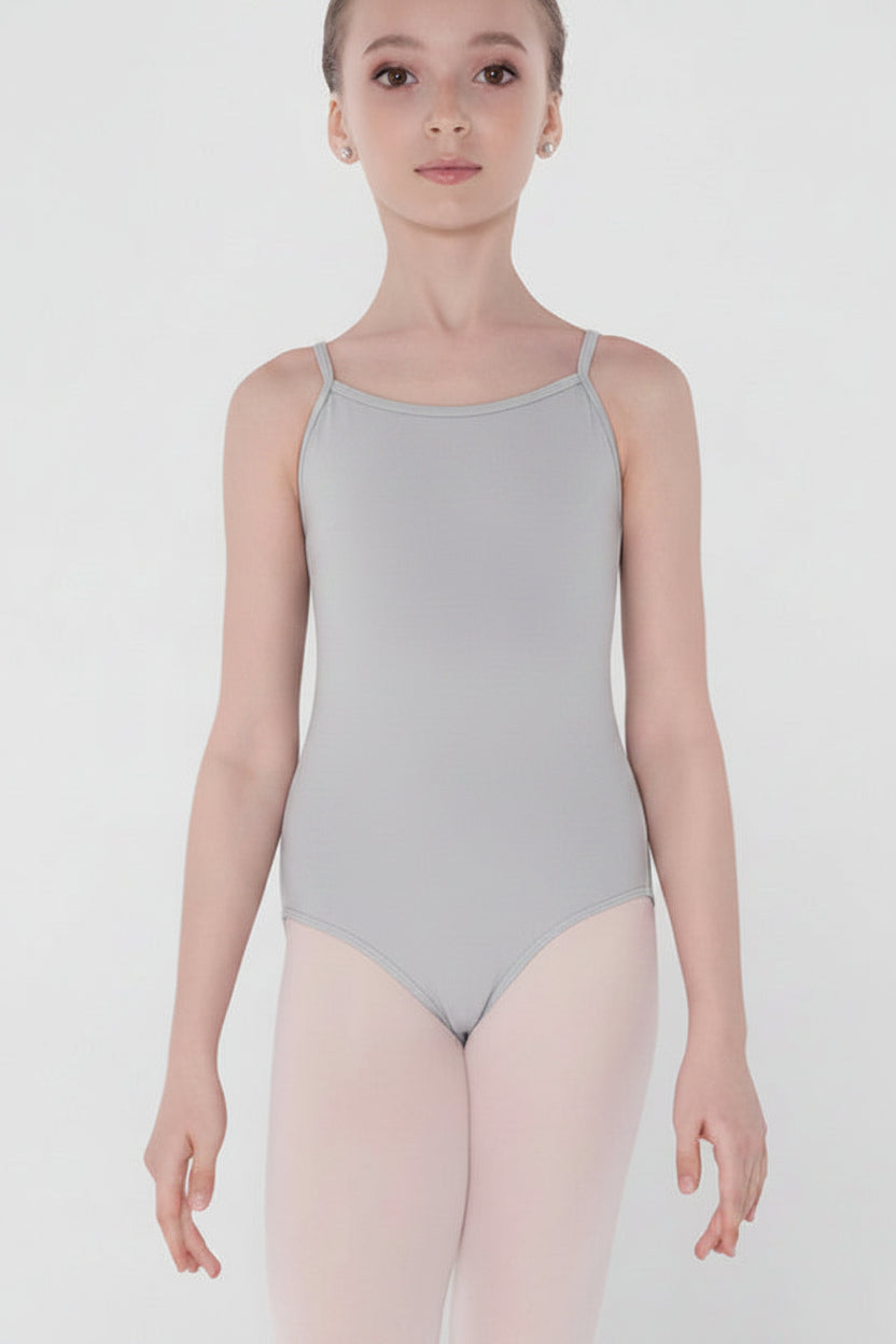 Wear Moi Concerto Camisole Leotard, Light Grey CONC