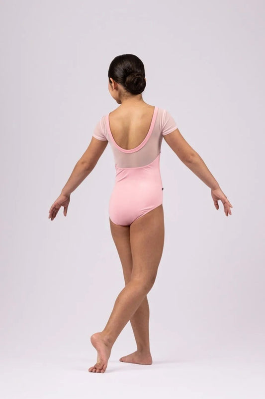 AK Dancewear Cory Cap Sleeve Leotard, Peach Pink 1200