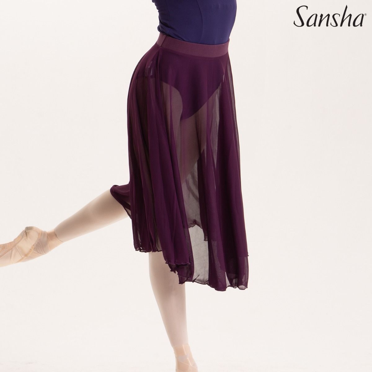 Sansha Misti 3 Skirt, Grape 55AG0010P