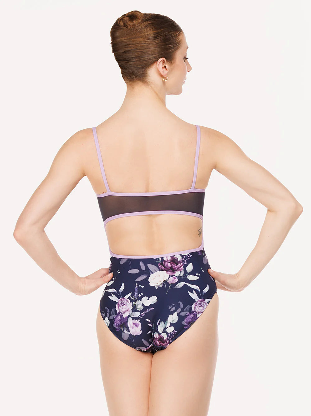 Elevé Dancewear Helena Camisole Leotard, Moonlit Garden Eclipse