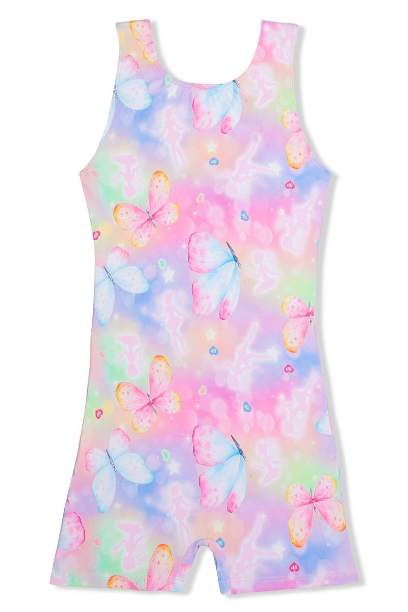 Girl Power Sport Biketard, Fairy Shimmer LE103