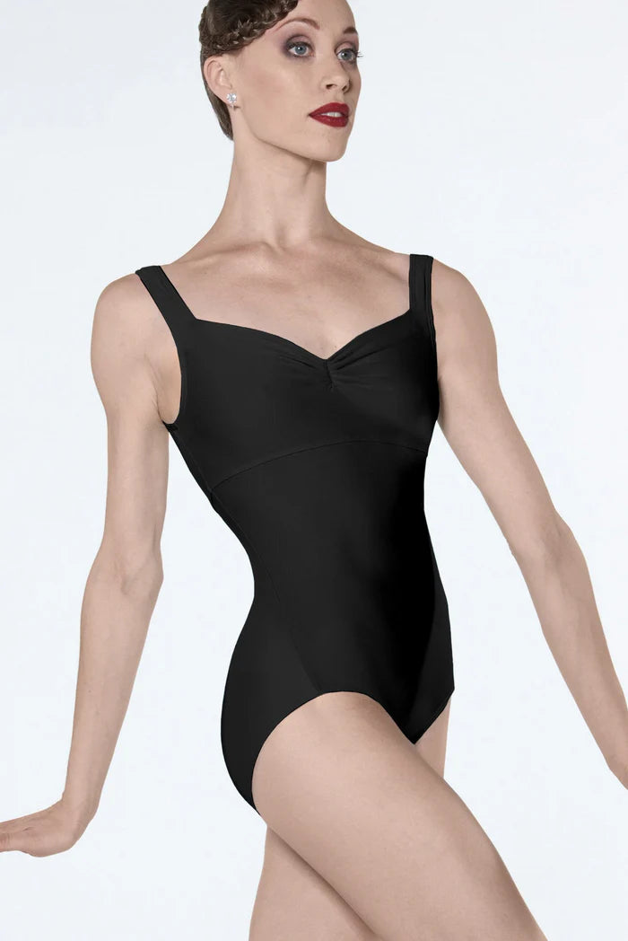 Wear Moi Galate Tank Leotard, Black GAL