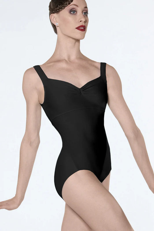 Wear Moi Galate Tank Leotard, Black GAL