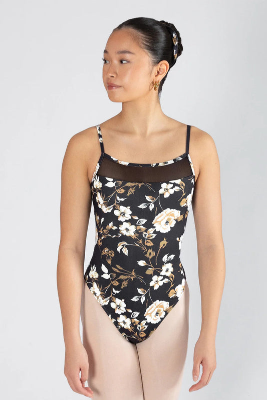 Energetiks Kim Twist Camisole Leotard, Noir IL279