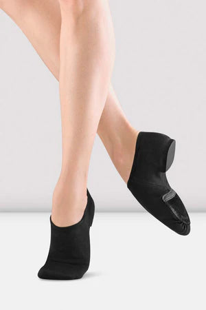 Bloch Phantom Stretch Canvas Jazz Shoes, Black S0473L